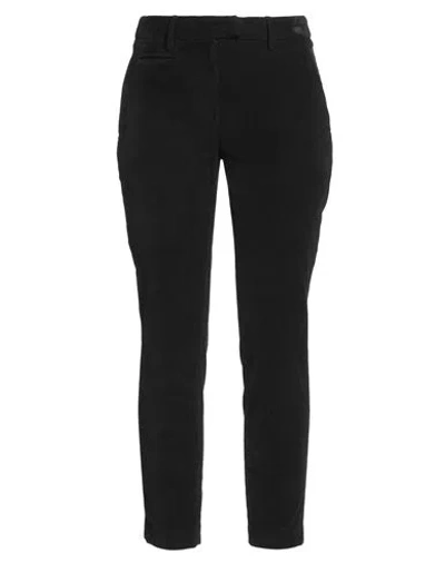 Dondup Woman Pants Black Size 28 Cotton, Lyocell, Elastane