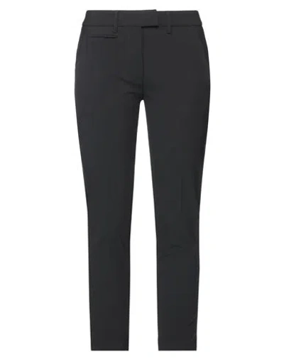 Dondup Woman Pants Black Size 28 Polyester, Virgin Wool, Elastane