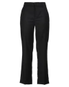 Dondup Woman Pants Black Size 28 Virgin Wool, Elastane