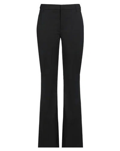 Dondup Woman Pants Black Size 28 Virgin Wool, Elastane