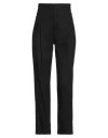 Dondup Woman Pants Black Size 28 Viscose, Linen, Elastane In Black