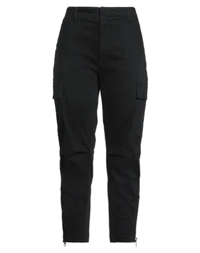 Dondup Woman Pants Black Size 29 Cotton, Elastane