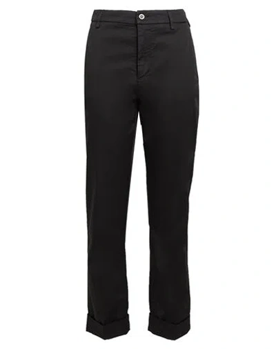 Dondup Woman Pants Black Size 25 Cotton, Elastane
