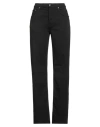 Dondup Woman Pants Black Size 29 Cotton, Elastomultiester, Elastane