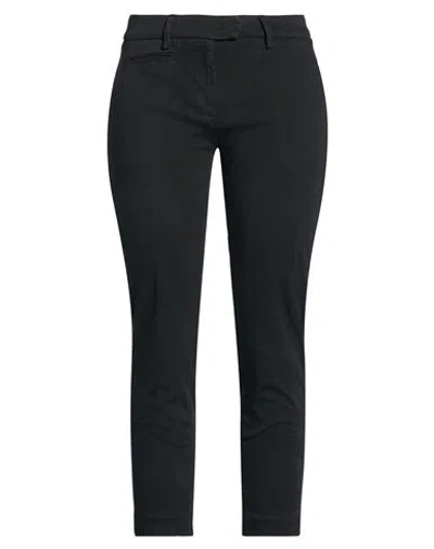 Dondup Woman Pants Black Size 29 Cotton, Elastomultiester, Elastane