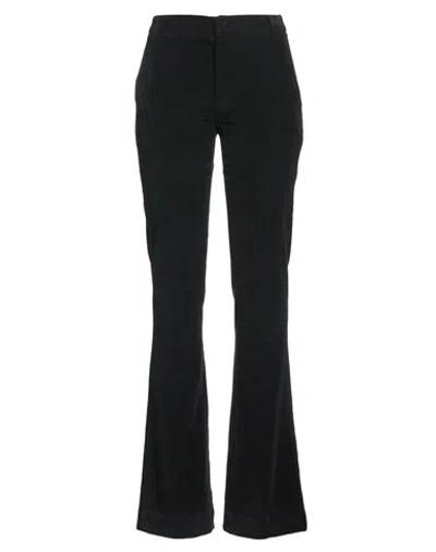 Dondup Woman Pants Black Size 28 Cotton, Lyocell, Elastane