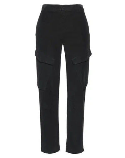 Dondup Woman Pants Black Size 29 Cotton, Lyocell, Elastane