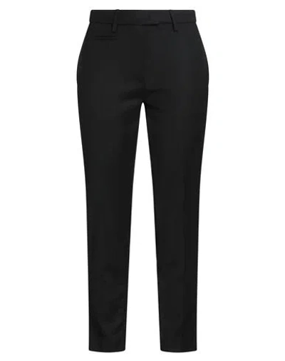 Dondup Woman Pants Black Size 29 Virgin Wool, Elastane