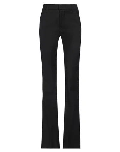 Dondup Woman Pants Black Size 29 Virgin Wool, Elastane