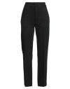 Dondup Woman Pants Black Size 29 Viscose, Polyamide, Virgin Wool, Elastane