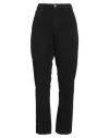 Dondup Woman Pants Black Size 30 Cotton, Elastane In Black