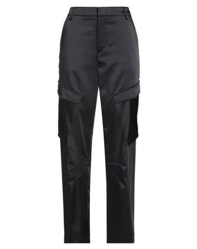 Dondup Woman Pants Black Size 30 Polyester, Elastane