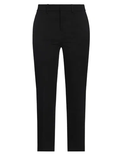 Dondup Woman Pants Black Size 30 Viscose, Polyamide, Elastane