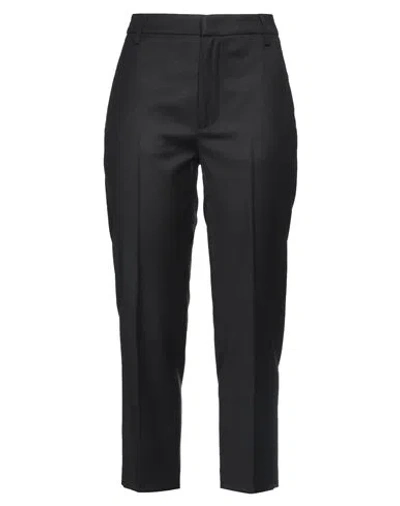 Dondup Woman Pants Black Size 31 Virgin Wool, Elastane