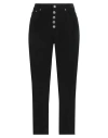 Dondup Woman Pants Black Size 32 Cotton, Lyocell, Elastane