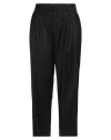 Dondup Woman Pants Black Size 32 Virgin Wool, Elastane