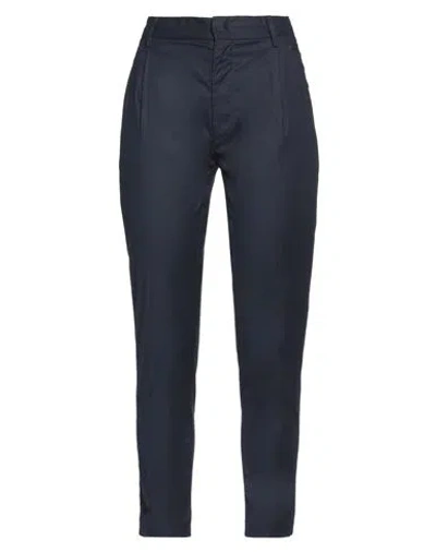 Dondup Woman Pants Blue Size 2 Lyocell, Cotton, Elastane