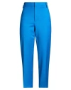 Dondup Woman Pants Blue Size 31 Virgin Wool, Elastane