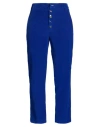 Dondup Woman Pants Blue Size 32 Cotton, Lyocell, Elastane