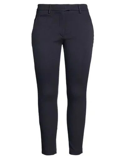 Dondup Woman Pants Blue Size 32 Viscose, Polyamide, Virgin Wool, Elastane