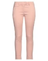 Dondup Woman Pants Blush Size 26 Cotton, Lycra, Elastane In Pink