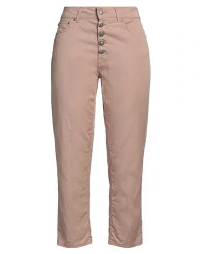 Dondup Woman Pants Blush Size 30 Lyocell, Cotton, Elastane In Pink