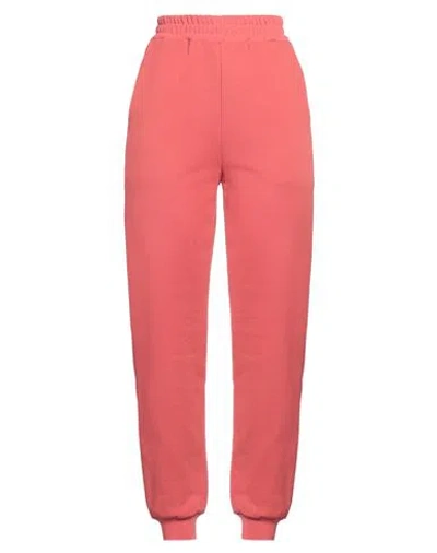 Dondup Woman Pants Brick Size L Cotton, Elastane