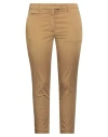 Dondup Woman Pants Brown Size 25 Cotton, Elastane