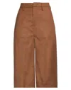 Dondup Cropped Pants In Brown