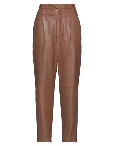 Dondup Pants In Brown
