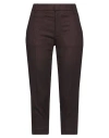 Dondup Woman Pants Burgundy Size 6 Polyester, Viscose, Wool, Elastane In Burgundy