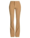 Dondup Woman Pants Camel Size 28 Cotton, Lyocell, Elastane In Brown