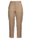 Dondup Woman Pants Camel Size 31 Virgin Wool, Elastane