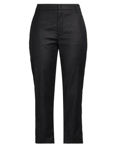 Dondup Woman Pants Charcoal Size 24 Virgin Wool, Elastane In Grey