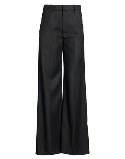 Dondup Woman Pants Charcoal Size 24 Virgin Wool, Elastane In Grey