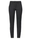 Dondup Woman Pants Charcoal Size 27 Virgin Wool, Elastane, Cotton, Recycled Elastane In Grey