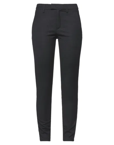 Dondup Woman Pants Charcoal Size 27 Virgin Wool, Elastane, Cotton, Recycled Elastane In Grey