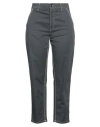 Dondup Woman Pants Charcoal Size 31 Cotton, Elastane In Gray