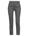 Dondup Woman Pants Charcoal Size 31 Polyester, Viscose, Wool, Elastane In Grey