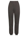 Dondup Woman Pants Charcoal Size L Cotton, Elastane In Brown