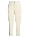 Dondup Woman Pants Cream Size 30 Cotton, Elastane In Brown