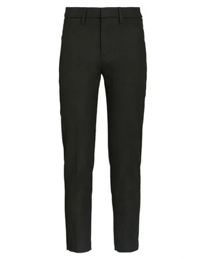 Dondup Woman Pants Dark Green Size 25 Polyester, Viscose, Wool, Elastane In Black