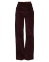 Dondup Woman Pants Deep Purple Size 28 Cotton, Elastane