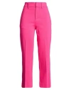 Dondup Woman Pants Fuchsia Size 29 Viscose, Polyamide, Elastane In Pink