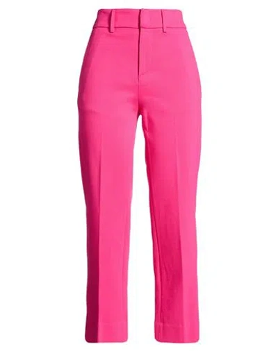 Dondup Woman Pants Fuchsia Size 29 Viscose, Polyamide, Elastane In Pink