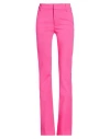 Dondup Woman Pants Fuchsia Size 30 Viscose, Polyamide, Elastane In Pink