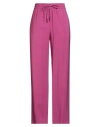 Dondup Woman Pants Fuchsia Size 30 Viscose, Polyester In Pink