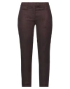 Dondup Woman Pants Garnet Size 29 Polyester, Viscose, Wool, Elastane In Red