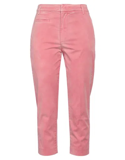 Dondup Cropped Pants In Red