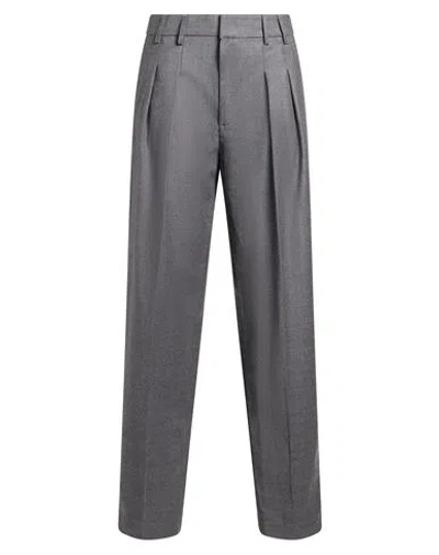 Dondup Woman Pants Grey Size 2 Virgin Wool, Elastane